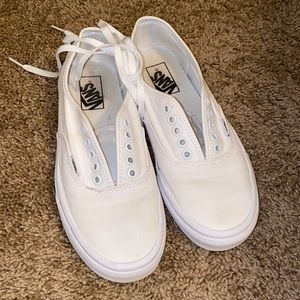 White classic vans